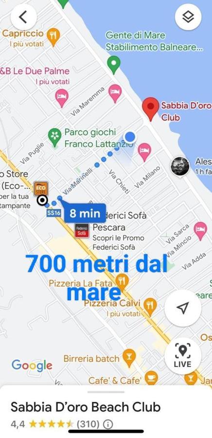 Villa Rosa Appartamento Montesilvano Marina Exteriér fotografie